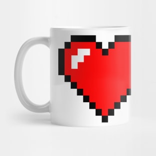 Pixel Heart Mug